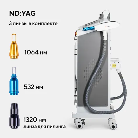 Неодимовый лазер + Элос эпилятор Lasertech COMBINE Premium Edition в Ставрополе